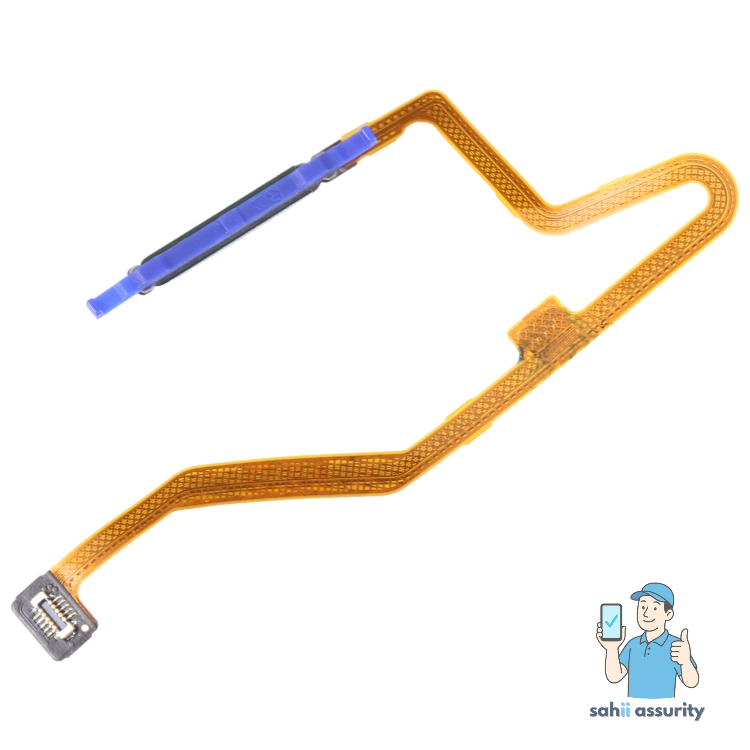 Fingerprint Sensor with Flex Cable for Xiaomi Redmi K50i 5G Black thumbnail